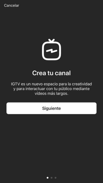 Caracteristicas de los videos de IGTV